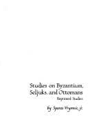 Tapa de Studies on Byzantium, Seljuks, and Ottomans