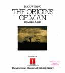 Tapa de Discovering the origins of man