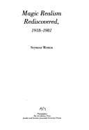 Tapa de Magic realism rediscovered, 1918-1981