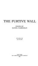 Tapa de The furtive wall