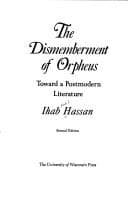 Tapa de The dismemberment of Orpheus