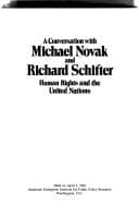 Tapa de A conversation with Michael Novak and Richard Schifter