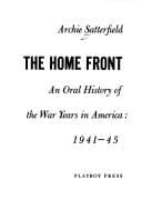 Tapa de The home front