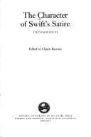 Tapa de The Character of Swift's satire