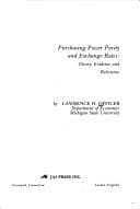 Tapa de Purchasing power parity and exchange rates