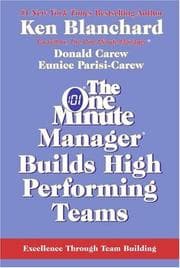 Tapa de One Minute Manager Builds High Performing Teams, The Rev. (One Minute Manager Library)
