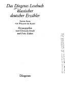 Tapa de Das Diogenes Lesebuch klassischer deutscher Erzähler