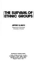 Tapa de The survival of ethnic groups