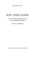 Tapa de Sol und Luna