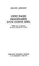 Tapa de Cent pages imaginaires d'un conte réel