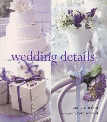 Tapa de Wedding details