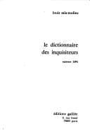 Tapa de Le dictionnaire des inquisiteurs