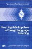 Tapa de New linguistic impulses in foreign language teaching