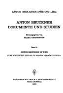 Tapa de Anton Bruckner in Wien