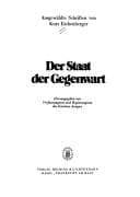 Tapa de Der Staat der Gegenwart