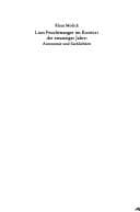 Tapa de Lion Feuchtwanger im Kontext der zwanziger Jahre