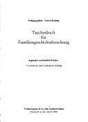 Tapa de Taschenbuch für Familiengeschichtsforschung