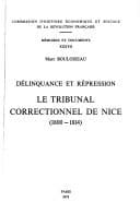 Tapa de Délinquance et répression