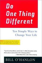 Tapa de Do One Thing Different