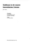 Tapa de Traditionen in der neueren österreichischen Literatur