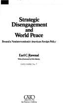 Tapa de Strategic disengagement and world peace