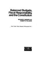 Tapa de Balanced budgets, fiscal responsibility, and the Constitution