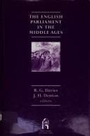 Tapa de The English Parliament in the Middle Ages