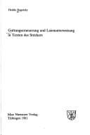Tapa de Gattungserneuerung und Laienunterweisung in Texten des Strickers