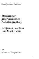 Tapa de Studien zur amerikanischen Autobiographie