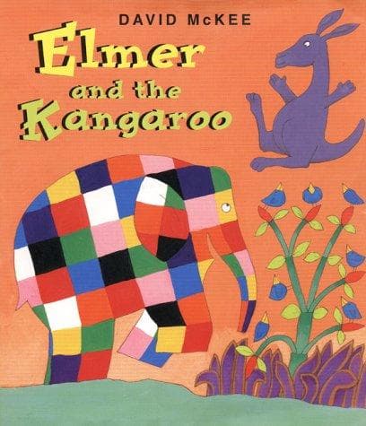 Tapa de Elmer and the kangaroo