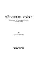 Tapa de "Propre en ordre"
