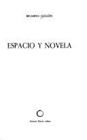 Tapa de Espacio y novela