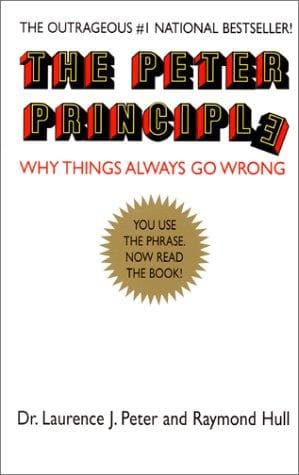 Tapa de The Peter principle