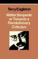 Tapa de Walter Benjamin, or, Towards a revolutionary criticism