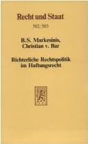 Tapa de Richterliche Rechtspolitik im Haftungsrecht