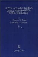 Tapa de Lucius Annaeus Seneca, opera philosophica, index verborum