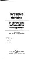 Tapa de Systems thinking in library and information management