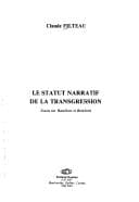 Tapa de Le statut narratif de la transgression