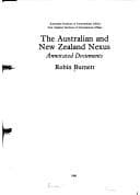 Tapa de The Australian and New Zealand nexus