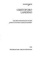 Tapa de Cristoforo Landino