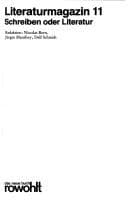 Tapa de Schreiben oder Literatur
