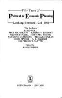 Tapa de Fifty years of Political & Economic Planning