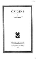 Tapa de Origins