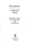 Tapa de Collected plays