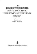 Tapa de Die Benediktinerklöster in Niedersachsen, Schleswig-Holstein und Bremen (Germania Benedictina) (German Edition)