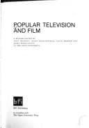 Tapa de Popular television and film