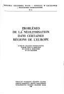 Tapa de Problèmes de la néolithisation dans certaines régions de l'Europe