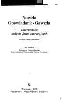 Tapa de Nowela, opowiadanie, gawęda