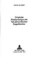 Tapa de Originale Riddarasögur als Teil altnordischer Sagaliteratur