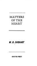 Tapa de Matters of the heart